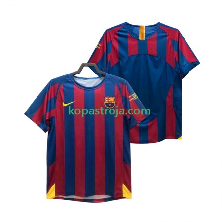 Billiga Fotbollströjor FC Barcelona Champions League 2006 Retro Hemma tröja 2005 Kortärmad